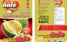 Bịch Sầu Riêng Sấy TidJai Thái Lan Khổng Lồ 215g